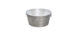 TUB WASH ROUND 8 GAL. #0 GALVANIZED