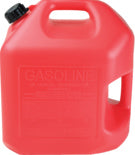 Midwest Can 5610 5 Gallon Red Polyethylene Gas Can