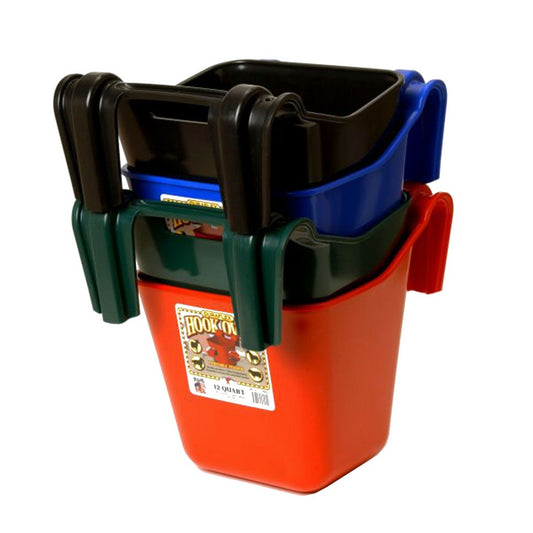 Little Giant Farm & Ag Miller Manufacturing 12 Quart Hook Over Feeder Red
