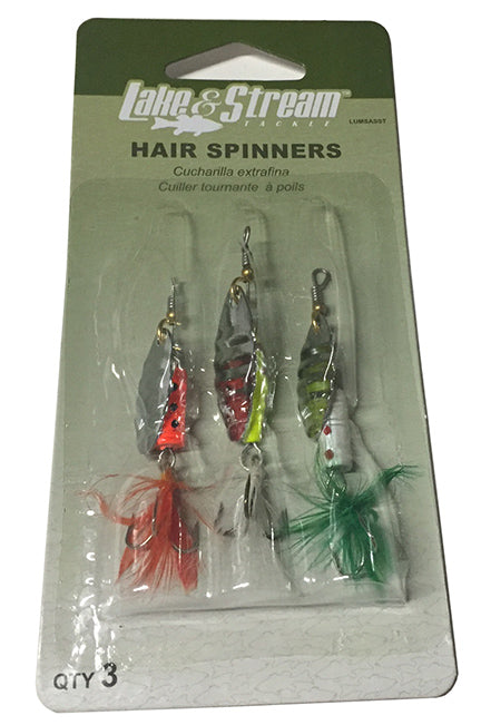 LAKE & STREAM SHYSTER STYLE LURE 3PK