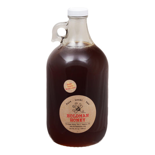 HOLDMAN RAW TEXAS WILDFLOWER HONEY 1/2 GAL.