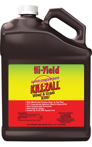 KILLZALL SUPER CONCENTRATE WEED &amp; GRASS KILLER 1GAL