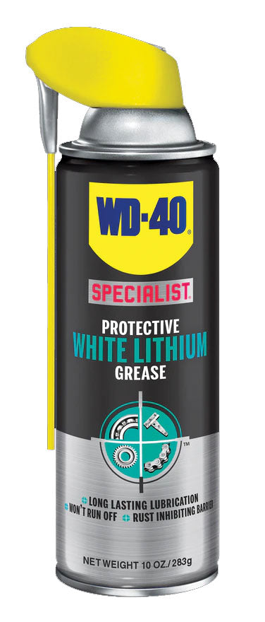WD-40 WHITE LITHIUM GREASE SPRAY 10OZ.
