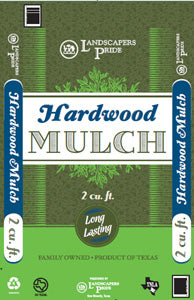 LANDSCAPER'S PRIDE HARDWOOD BARK MULCH 2CF
