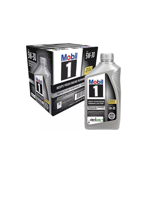 Mobil 1 Advanced Full Synthetic Motor Oil 5W-30, 1 Quart