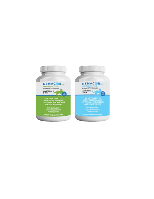 NEMACOR CAT TAPEWORM PLUS TABLETS