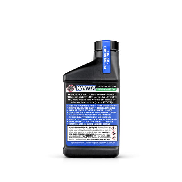 OPTI-LUBE WINTER ANTI-GEL DIESEL FUEL ADDITIVE