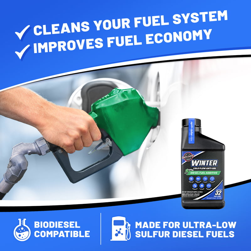 OPTI-LUBE WINTER ANTI-GEL DIESEL FUEL ADDITIVE