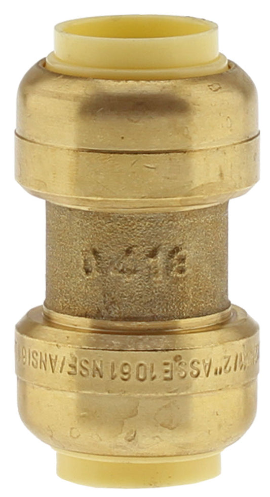 PUSHFIT 1/2" COUPLING NO LEAD