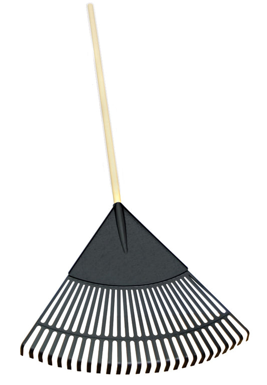 LEAF RAKE POLY 24" 2PC
