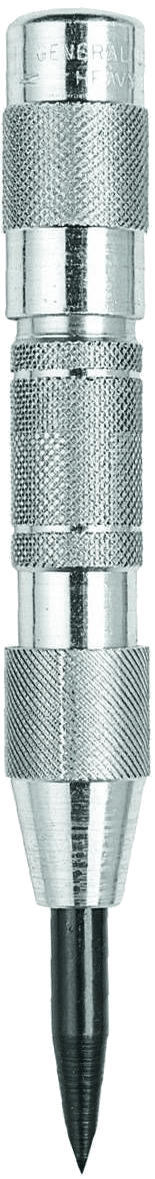 General 77 Aluminum Center Punch 5/8 Inch Steel Tip