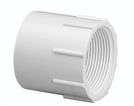 PVC 3/4" FEMALE ADAPTOR THREAD- SLIP -SCHEDULE 40