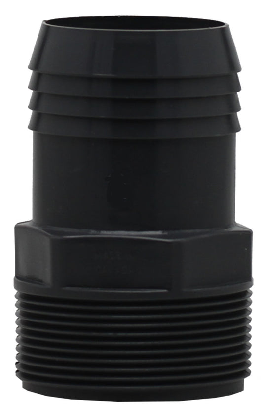 PVC 2" ADAPTER HOSE BARB-THREAD - SCHEDULE 40
