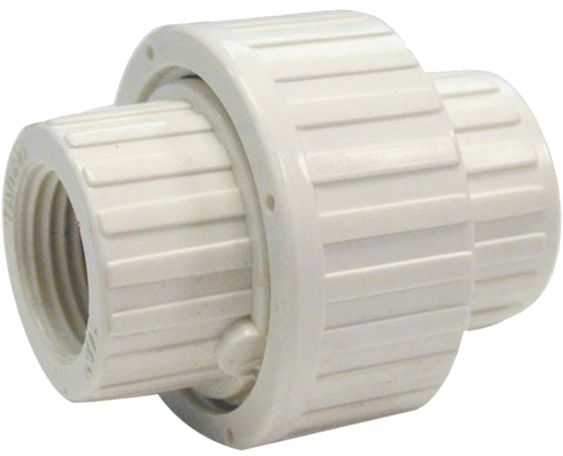 B&k 1-1/2 In. Fip Schedule 40/80 Threaded Pvc Union