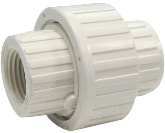 B&k 1-1/2 In. Fip Schedule 40/80 Threaded Pvc Union