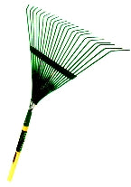LEAF RAKE STEEL TINE 22" TRU TOUGH