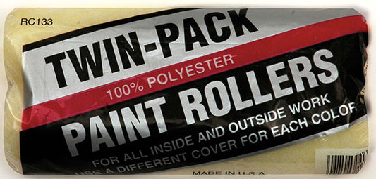 PAINT ROLLER 2-PAK MEDIUM 9" COVER