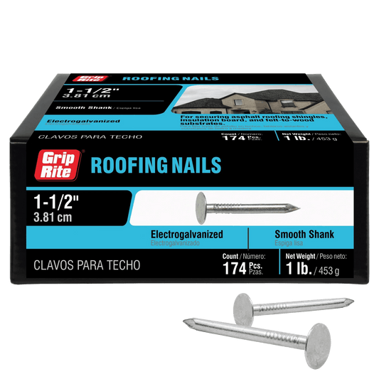 Electro-Galvanized Steel Roofing Nails