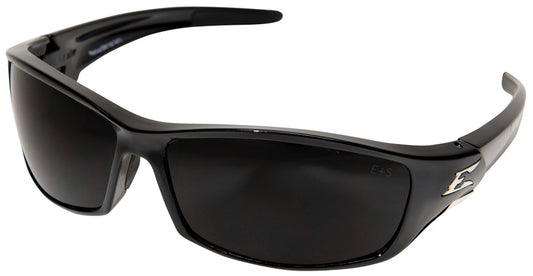 Edge Reclus Safety Glasses Black Frame Smoke Lens