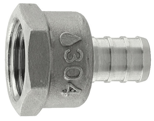 PEX 3/4"X3/4" FPT SS ADAPTER 304