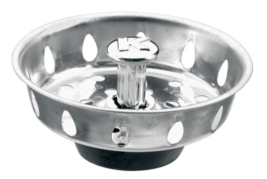 Plumb Pak PP820-25 Steel Sink Basket Strainer