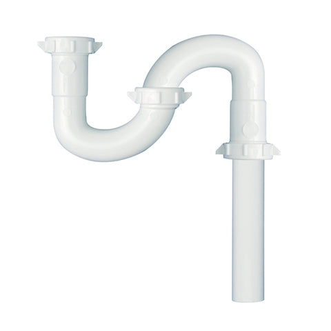 SINK "S" TRAP 1-1/2" OR 1-1/4" PVC
