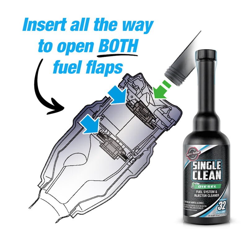 Opti-Lube Single Clean Diesel Fuel System Improver