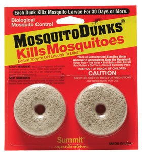 MESQUITO DUNKS BIOLOGICAL CTRL-2 PK