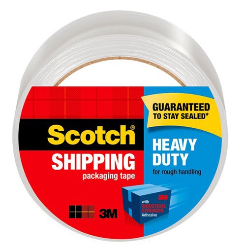 TAPE SHIPPING CLEAR HEAVY DUTY 1.88"X54.6YD 3M