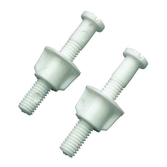 Plumb Pak PP835-39 Seat Hinge Bolt Set, Plastic