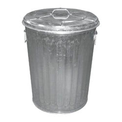 Galvanized Garbage Cans and Lids
