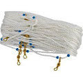 H&H FLOATING TROT LINE 100FT WITH 25 HOOKS AND SWIVELS
