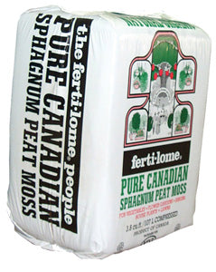Fertilome Canadian Sphagnum Peat Moss Compressed - 3.8 cf