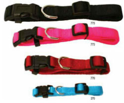 Valhoma® Quick-Fit Adjustable Collar 5/8"X10"-14"(Nylon Blue)