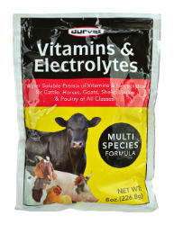 DURVET VITAMINS & ELECTROLYTES