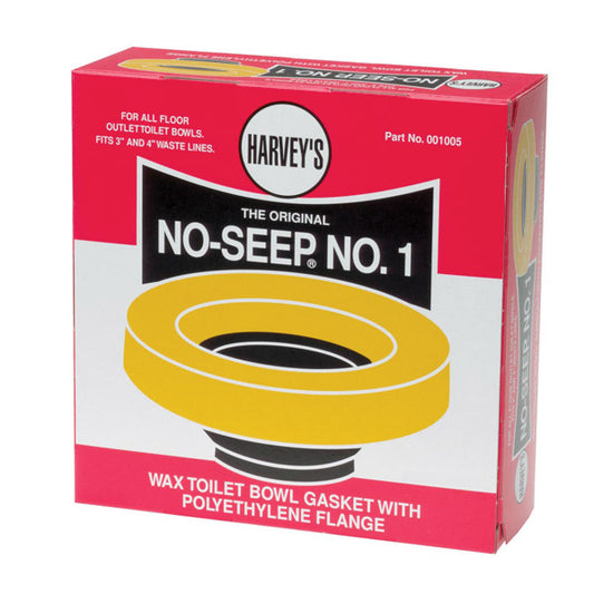 TOILET WAX RING NO. 1