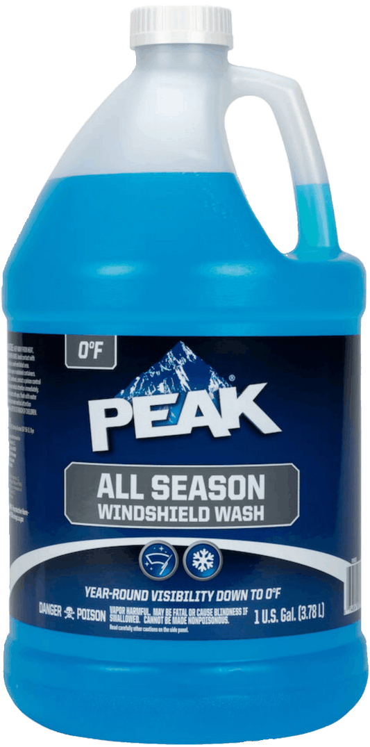 WINDSHIELD WASHER FLUID 1 GAL. PEAK ALL SEASON