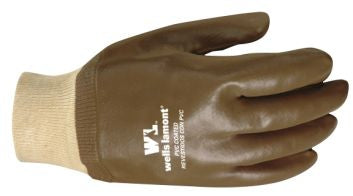 Vinyl Coated Short Cuff Glove Wells Lamont