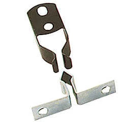 Stanley 721400 Spring Cabinet Catch, 1-9/16 X 3/8 In Strike, Steel Base, Zinc Plated