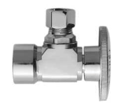 Plumb Pak PP51PCLF 1/2 Fip By 3/8 Quarter Turn Angle Valve