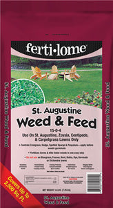 Fertilome St. Augustine Weed &amp; Feed 15-0-4 - 16 lb