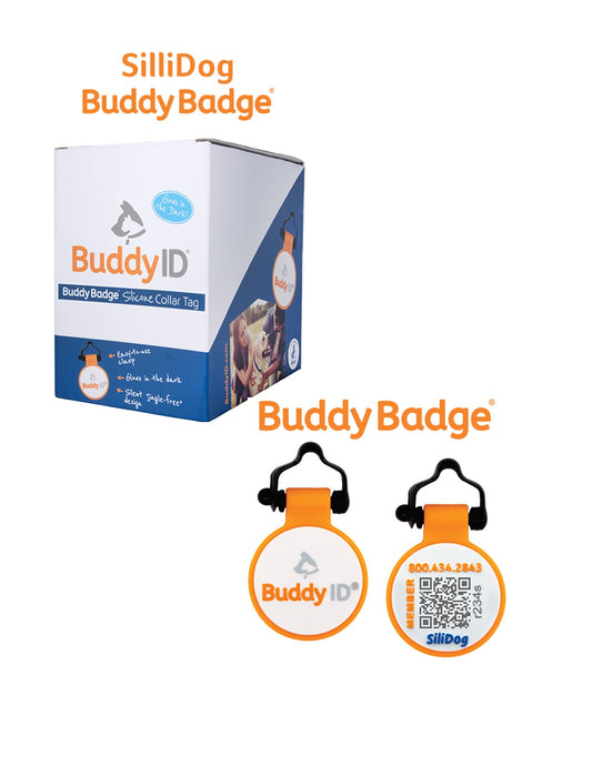 BuddyBadge® QR Collar Tag