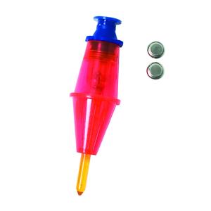 Eagle Claw Red Torpedo Lighted Bobber w/ Batteries