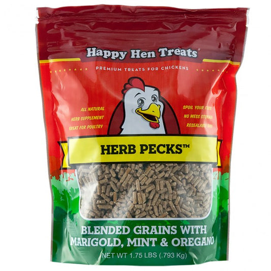 HAPPY HEN HERB PECKS 1.75#-HERB TREAT : 1.75 LBS