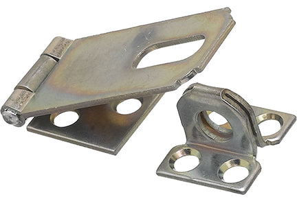 National Hardware N102-145 Safety Hasp 2-1/2 Inch Zinc Plated Steel