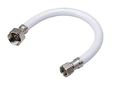 FAUCET SUPPLY LINE 16" 3/8C"X1/2"-VINYL