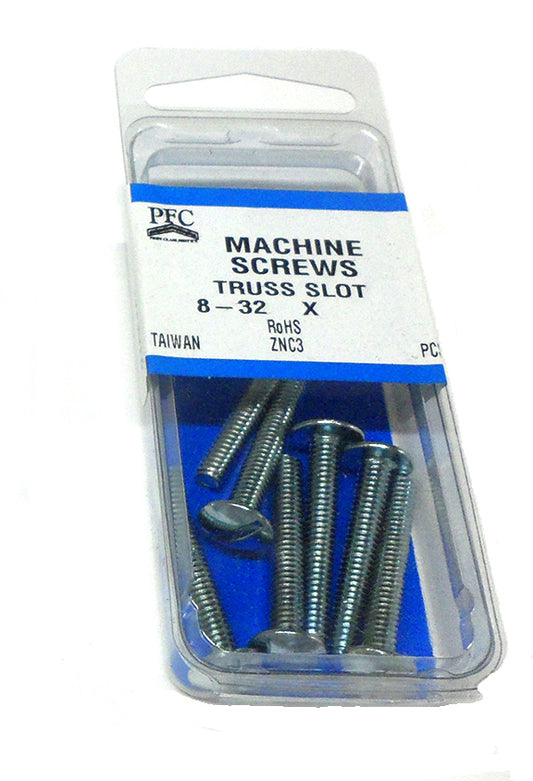 MACHINE SCREW TRUSS SLOT 8-32 X 1 1/4 63648