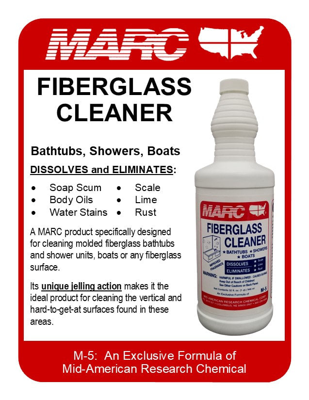 MARC 5 FIBERGLASS CLEANER 32 OZ. – Steglich Feed & Farm Supply