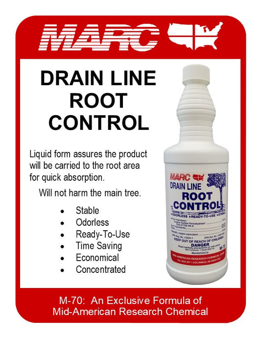 MARC 70 DRAIN LINE ROOT CONTROL 32OZ.