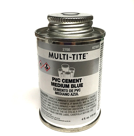 PVC CEMENT MULTI-TITE 2700 MEDIUM BLUE "HOT"